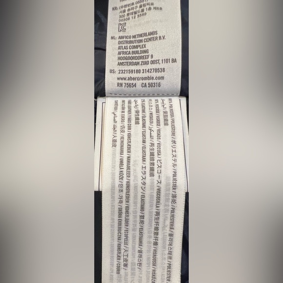 Sz 7/8 Abercrombie bomber jacket - Picture 5 of 7